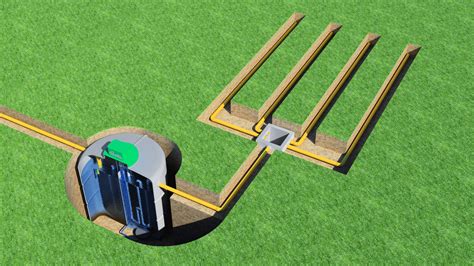 septic tank lateral lines diagram